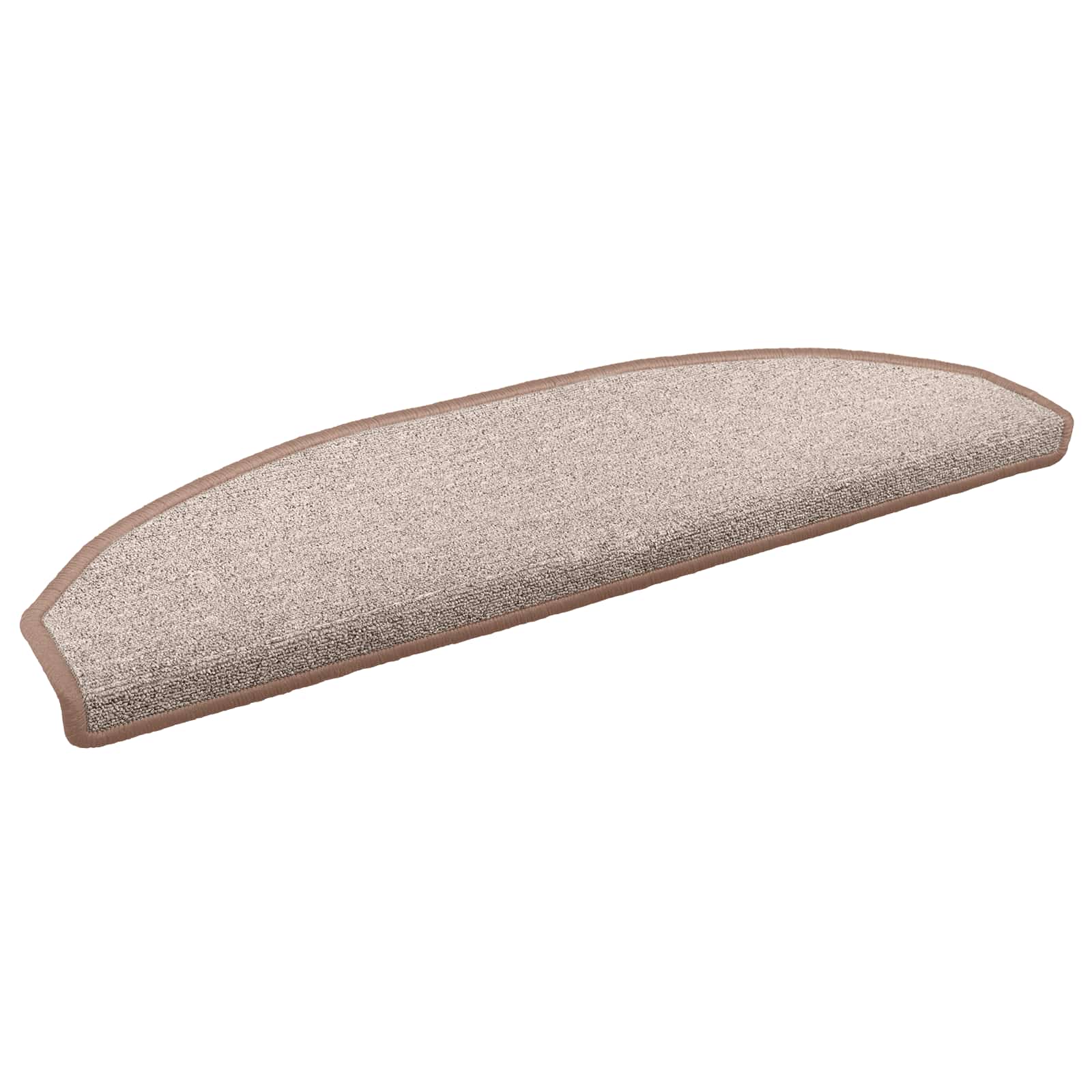 Stufenmatten 15 Stk. 56x17x3 cm Anthrazit Halbrund