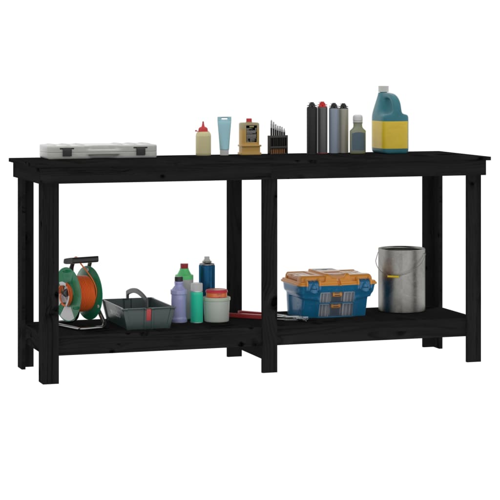 Werkbank 80x50x80 cm Massivholz Kiefer