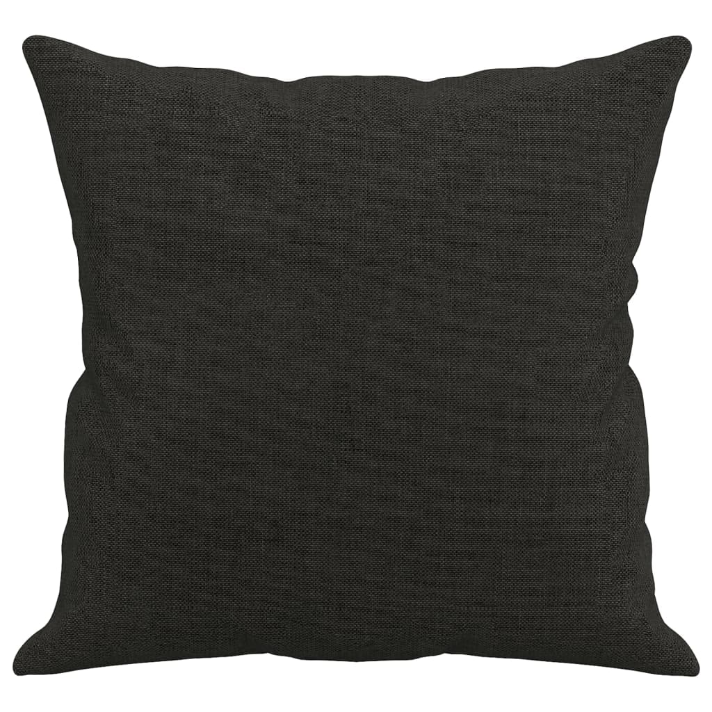 Zierkissen 2 Stk. Hellgrau 40x40 cm Stoff