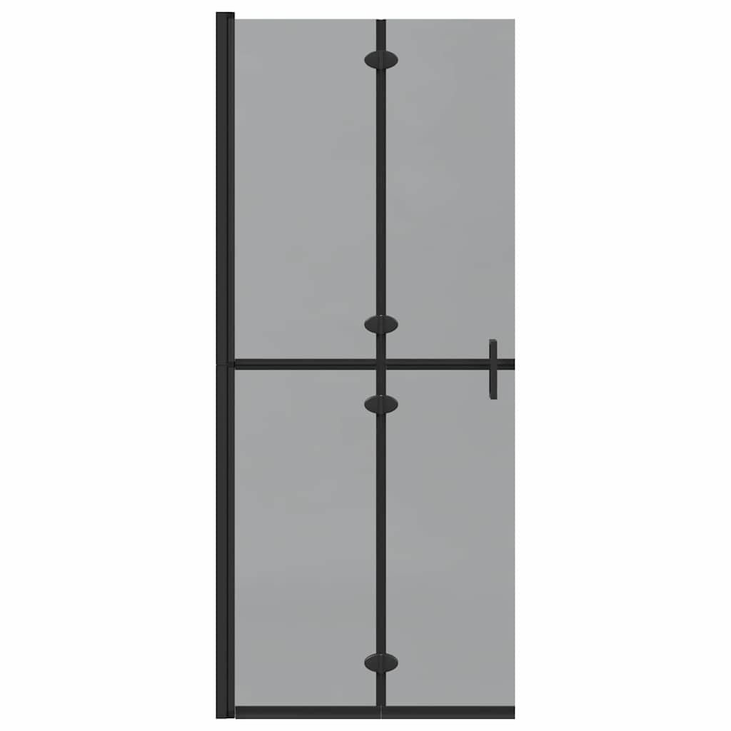 Faltbare begehbare Duschwand Transparentes ESG Glas 70x190 cm