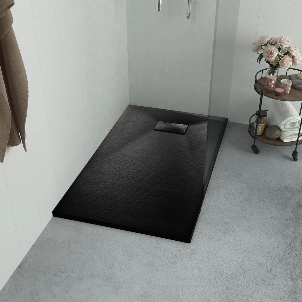 Duschwanne SMC Weiß 120×70 cm