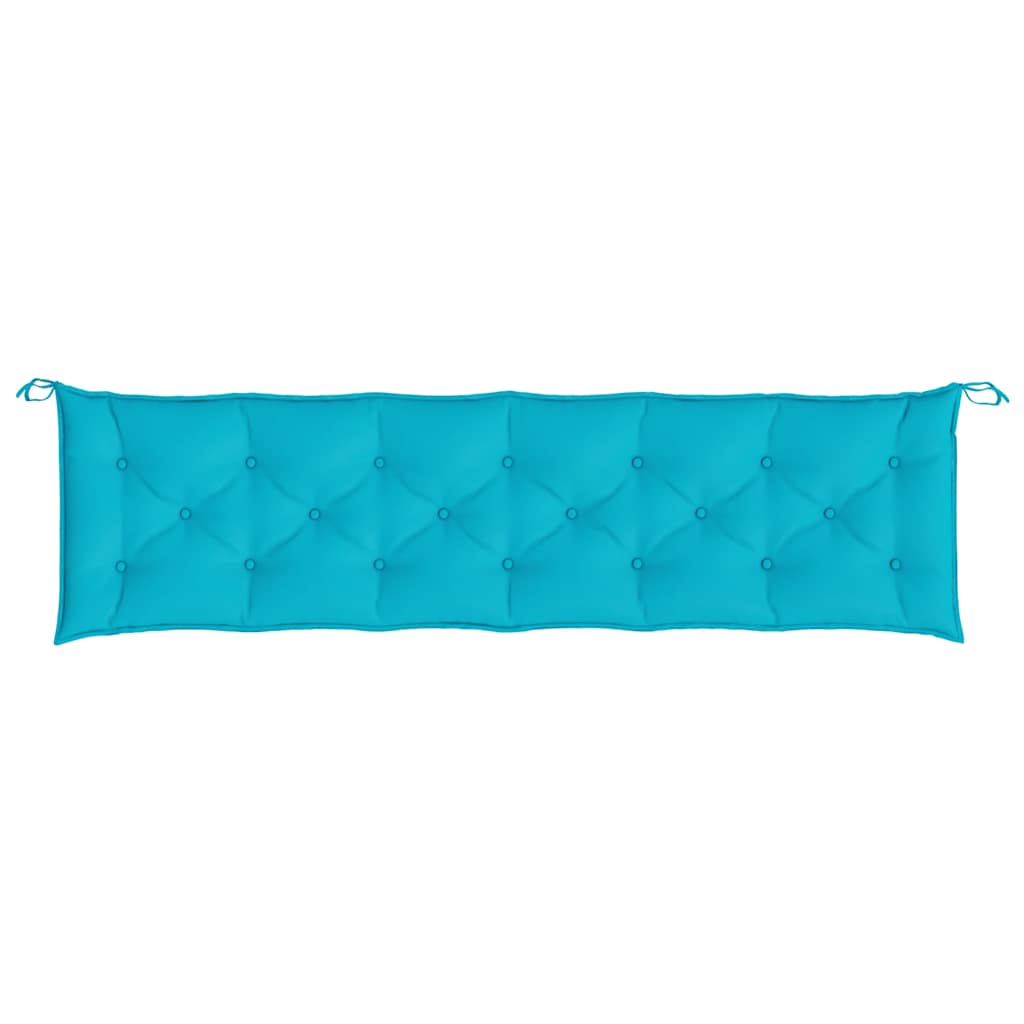 Gartenbank-Auflage Anthrazit 100x(50+50)x7 cm Oxford-Gewebe