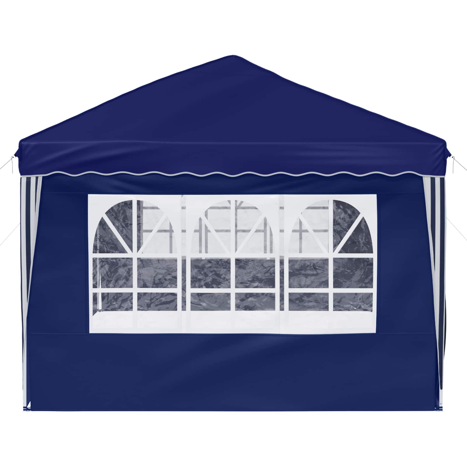 Pop-up Partyzelt 575 x 290 x 245 cm Creme