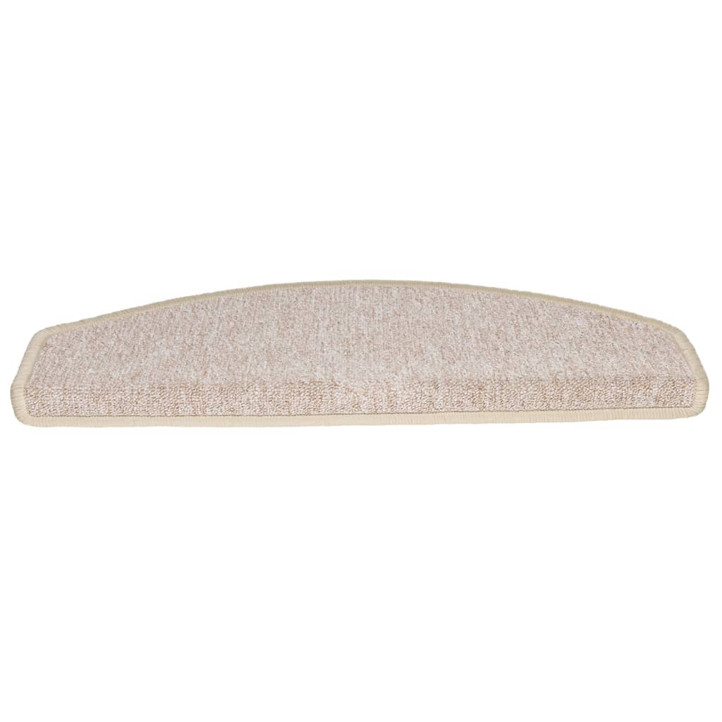 Stufenmatten 15 Stk. 56x17x3 cm Anthrazit Halbrund