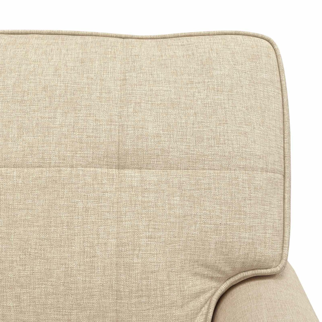 Lounge-Liege mit Kissen Hellgrau 91 x 157 x 91 cm Stoff