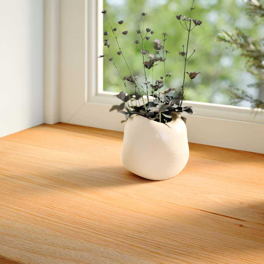 Fensterbänke 2 Stk. Unbehandelt 160x25x2 cm Massivholz Eiche