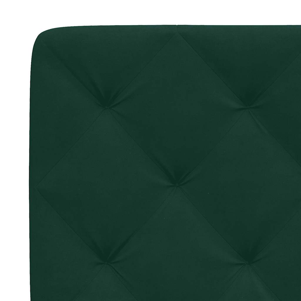 Bett mit Matratze Hellgrau 80x200 cm Samt