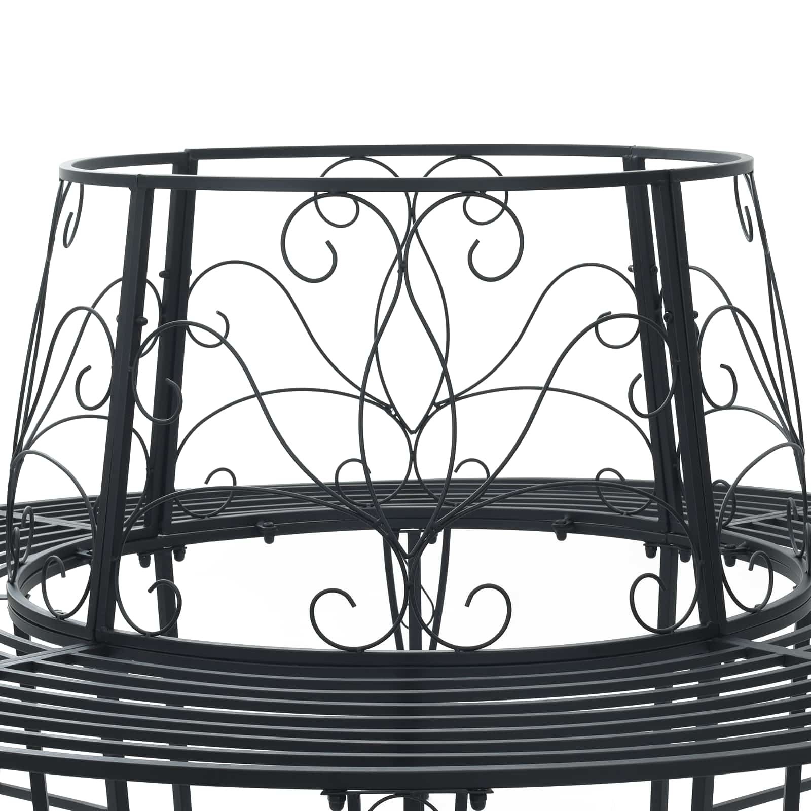 Baumbank 160 cm Stahl