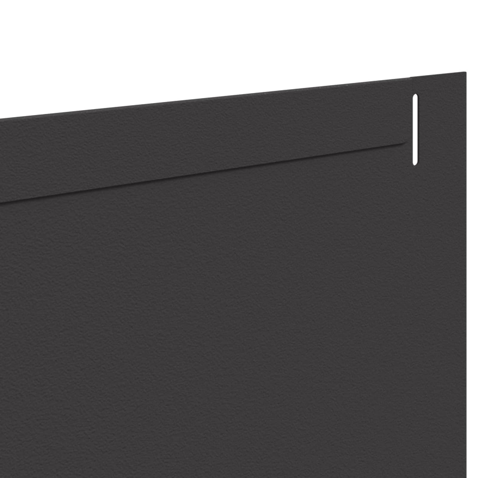 Raseneinfassung 10 pcs 102 x 4 x 4 cm Stahl Schwarz