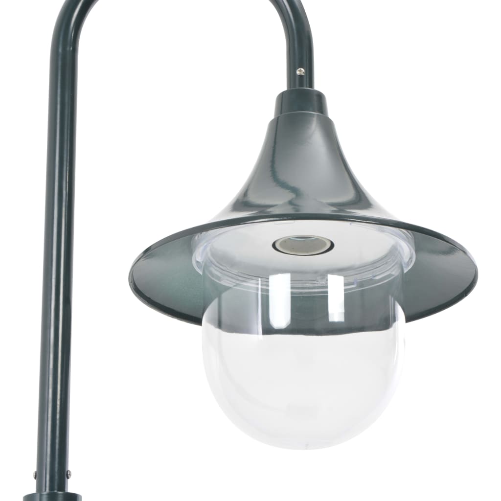 Garten-Pollerleuchte E27 120 cm Aluminium Weiß