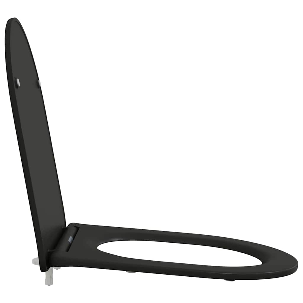 Toilettensitz Anthrazit 47 x 36 x 3,4 cm Duroplast