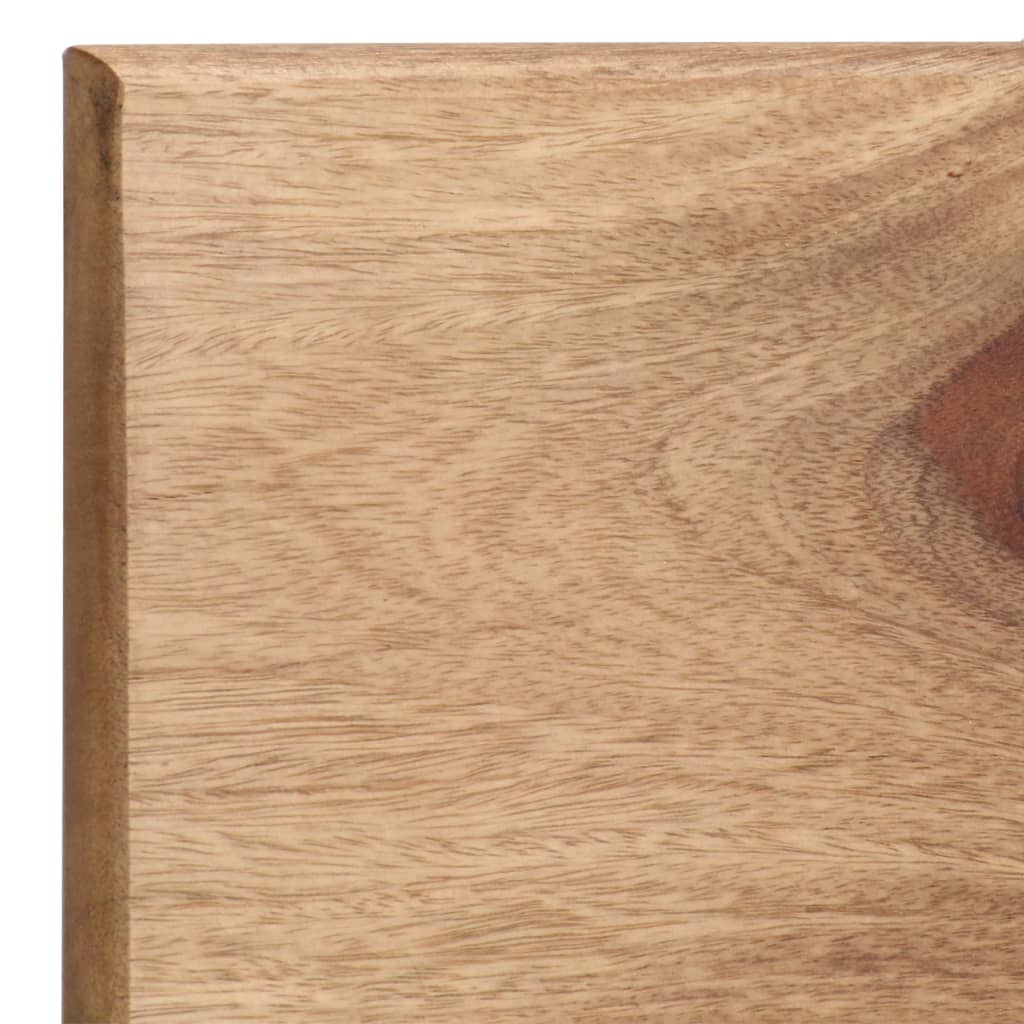 Wandregale 2 Stk. 58x26x20 cm Massivholz Akazie