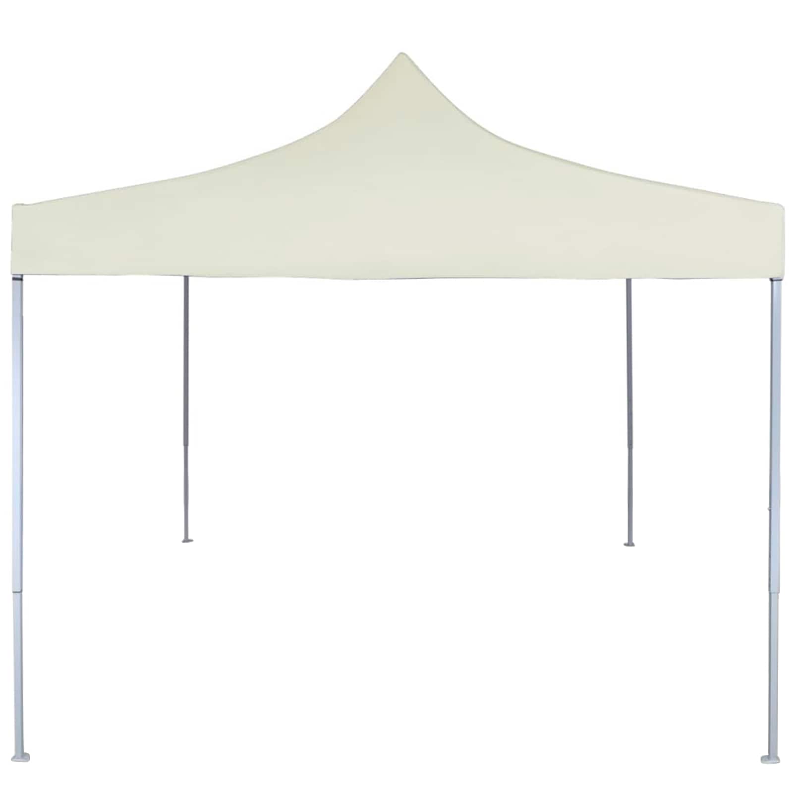 Partyzelt Faltbar Pop-Up Schwarz 292x292x315 cm