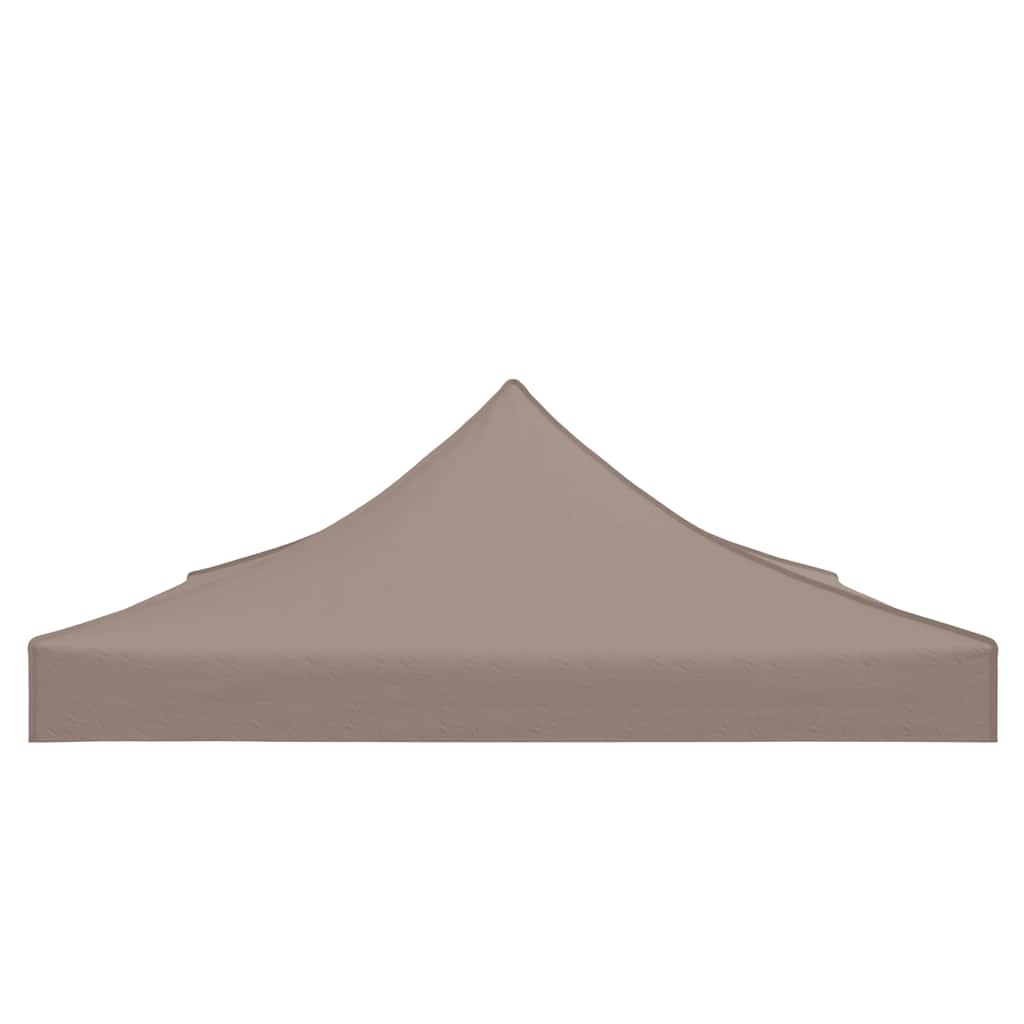 Partyzelt-Dach 3x3 m Beige 270 g/m²