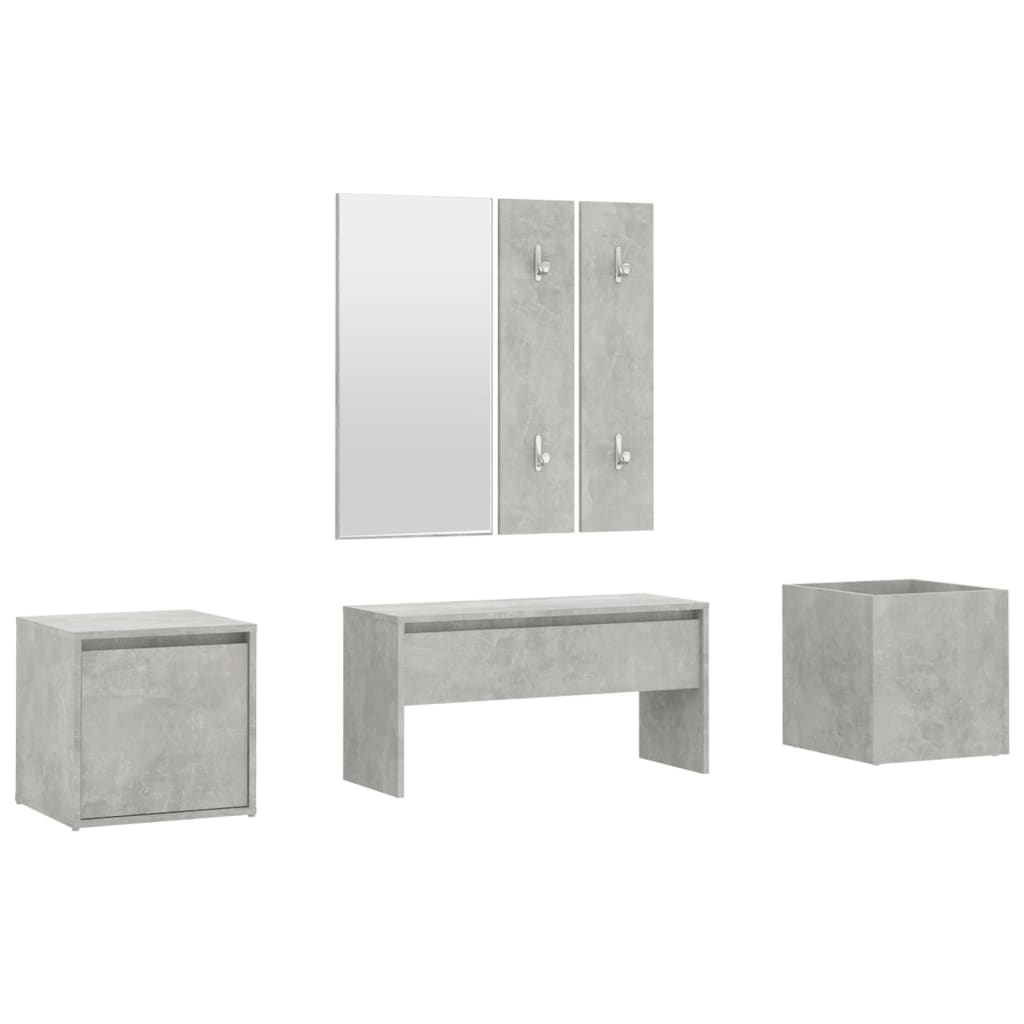 Garderoben-Set Sonoma-Eiche Holzwerkstoff