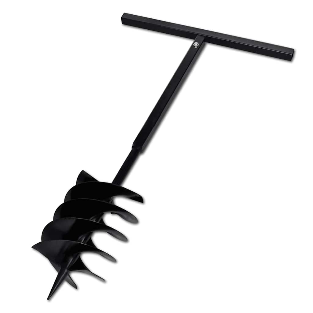 Erdbohrer mit Griff 100 mm Verlängerungsrohr 9 m