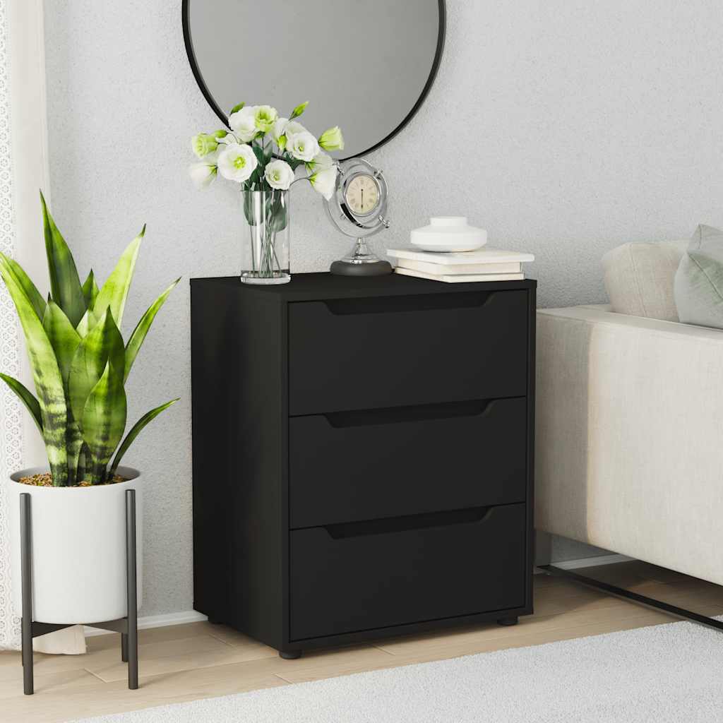 Sideboard VISNES Weiß 60x40x73 cm Holzwerkstoff