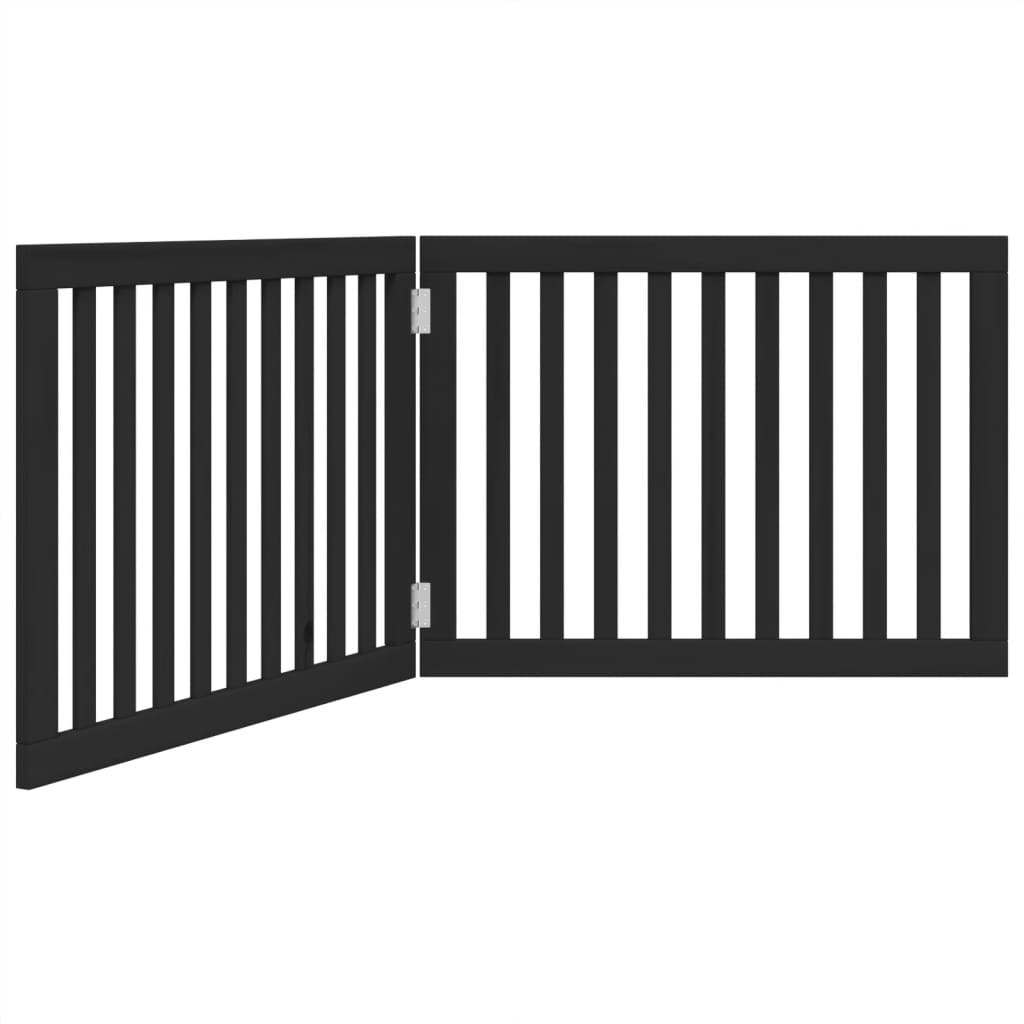 Hundegitter Faltbar 3 Paneele 150 cm Pappelholz