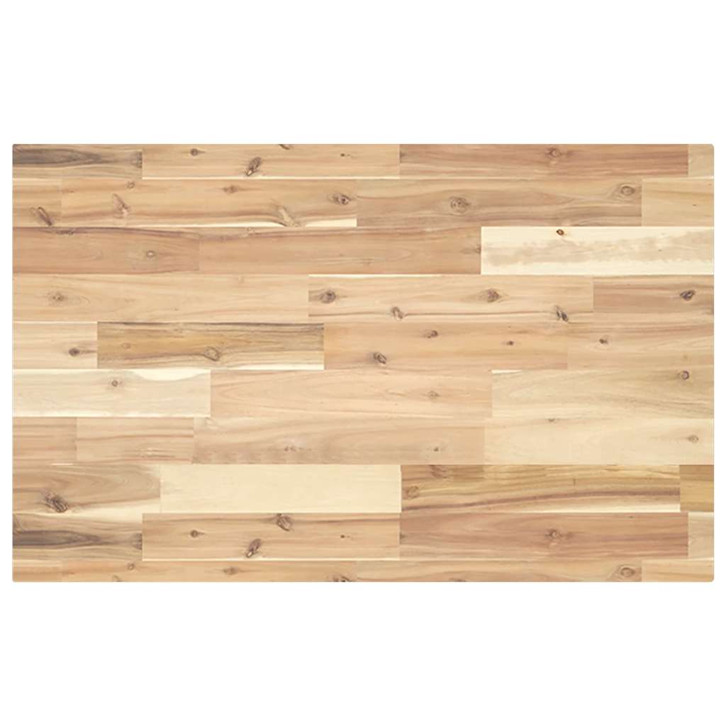 Tischplatte Rechteckig 60x50x2 cm Massivholz Akazie