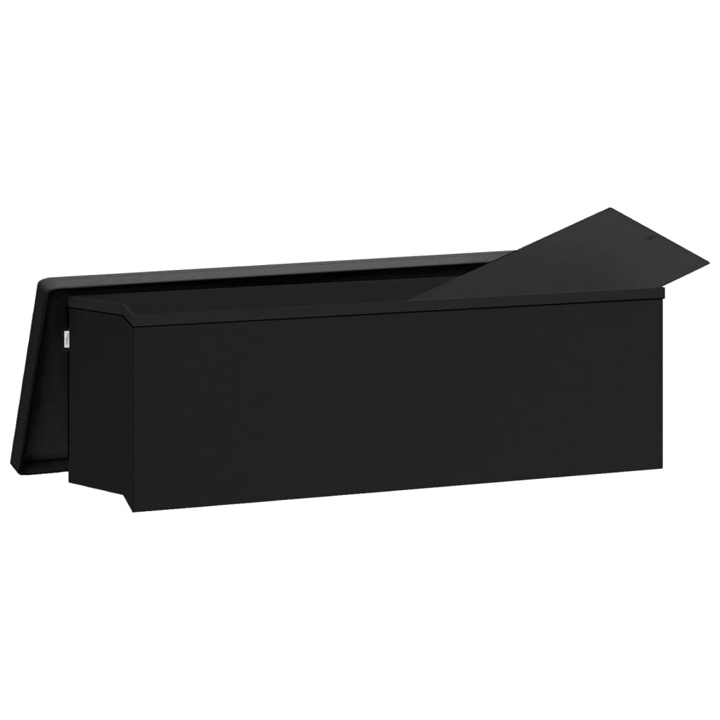 Faltbare Sitzbank mit Stauraum Weinrot PVC