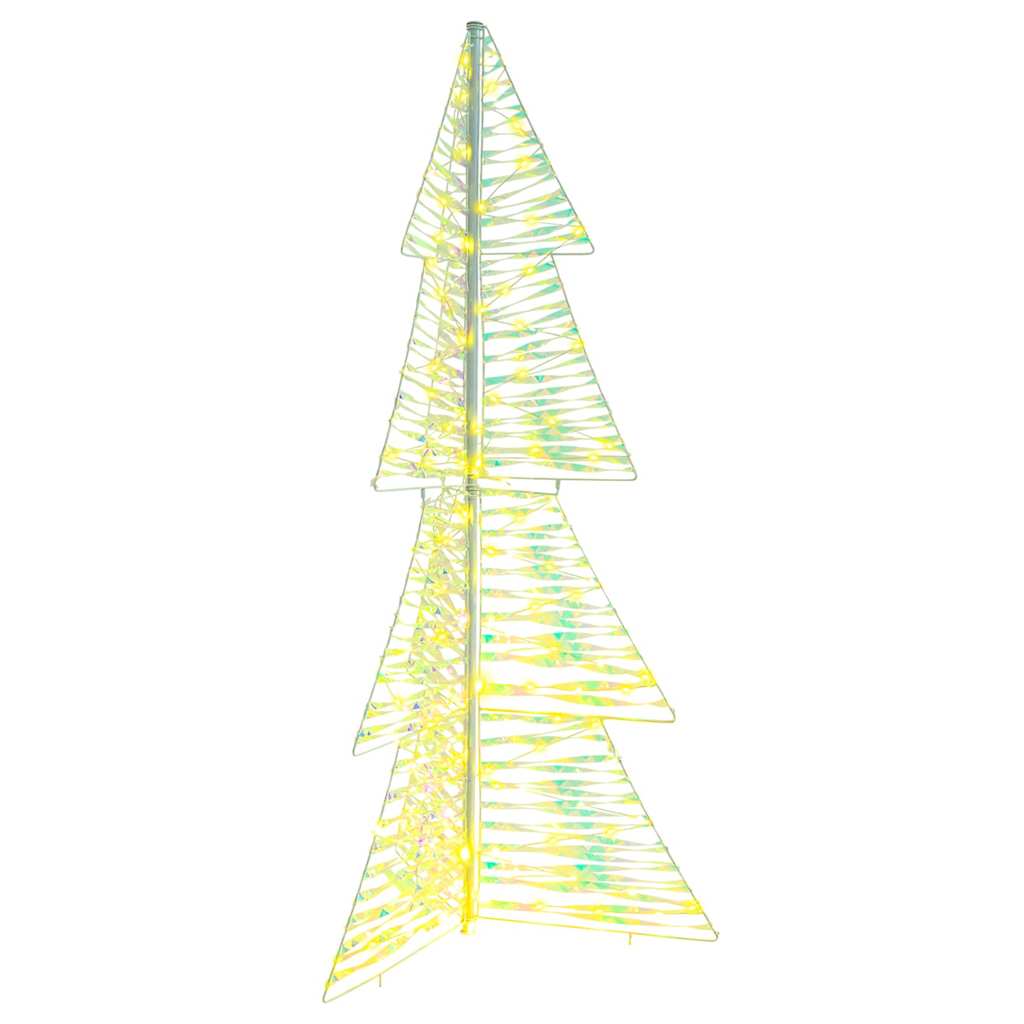 Weihnachtsbaum mit 100 LEDs Warmes Weiß 120 cm PET