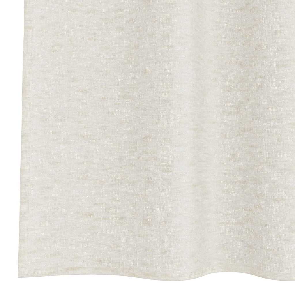 Voile-Vorhang mit Vorhängen 2 pcs Weiß 140 x 140 cm Polyester