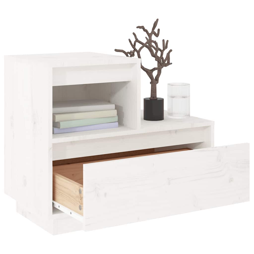 Nachttisch 60x34x51 cm Massivholz Kiefer