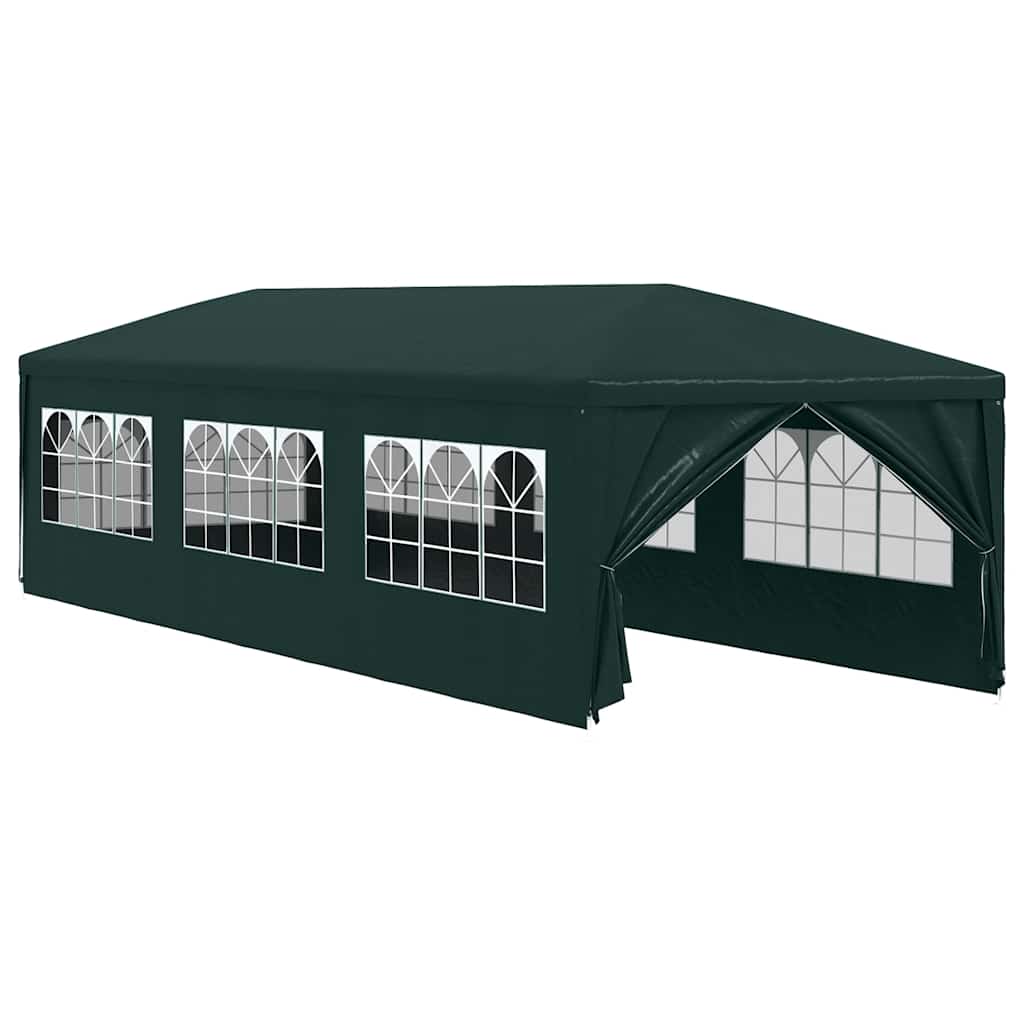Party-Zelt 400 x 300 x 255 cm Rot PE und Stahl