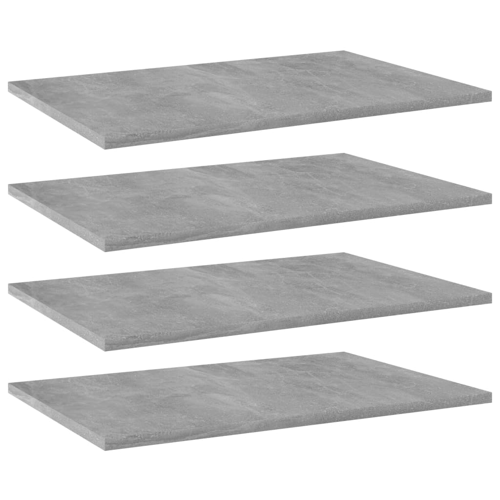 Bücherregal-Bretter 4 Stk. Weiß 40x10x1,5 cm Holzwerkstoff