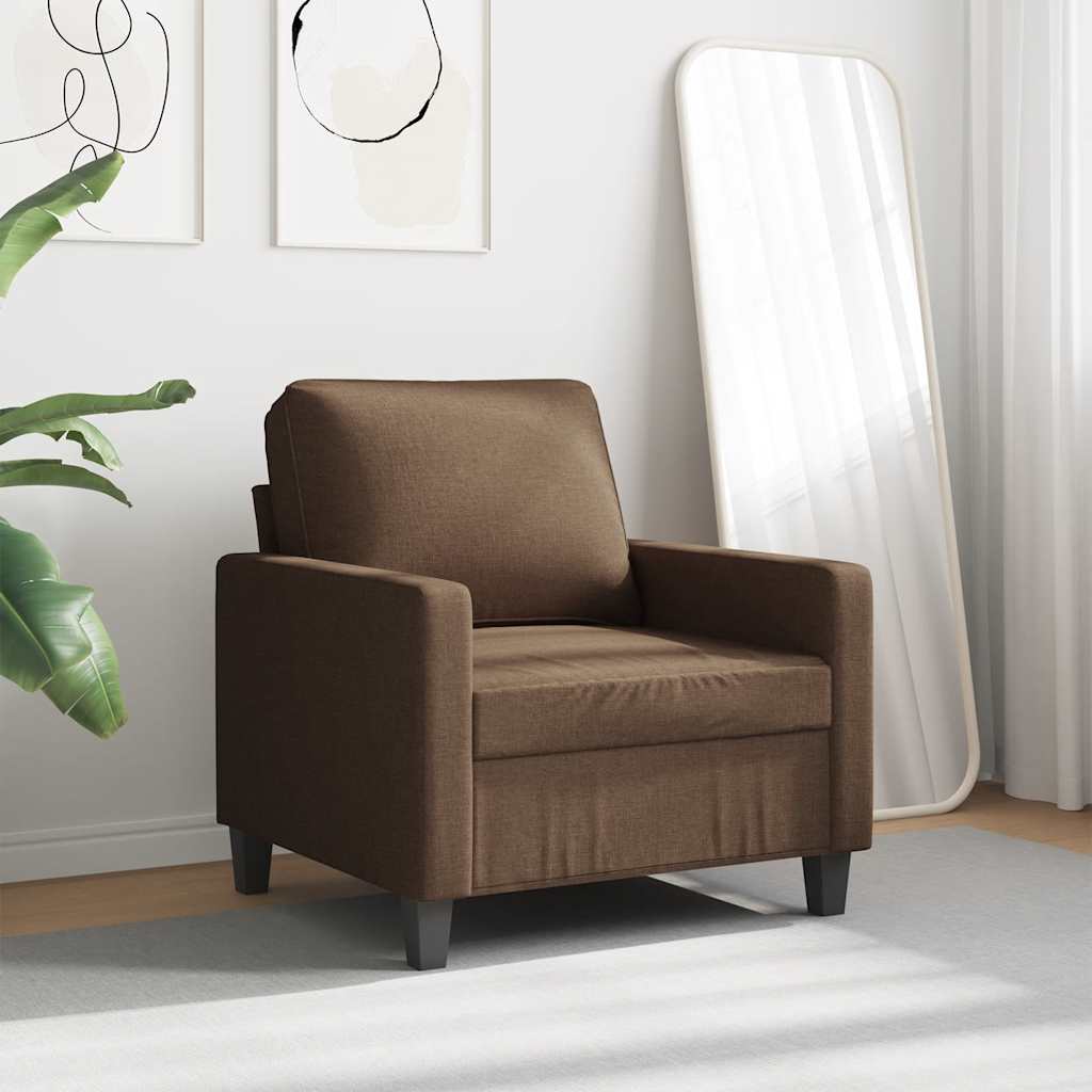 3-Sitzer-Sofa Hellgrau 180 cm Stoff