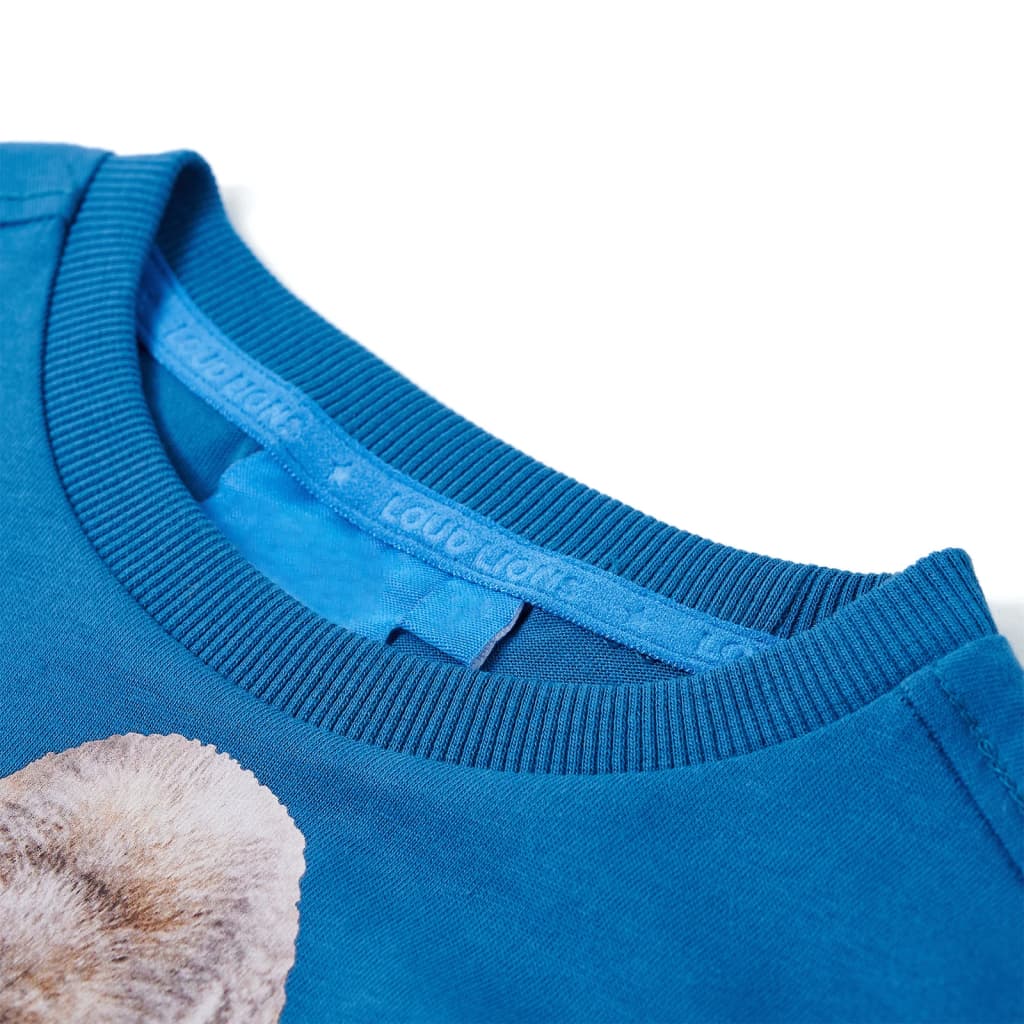 Kinder-Langarmshirt Dunkelocker 116