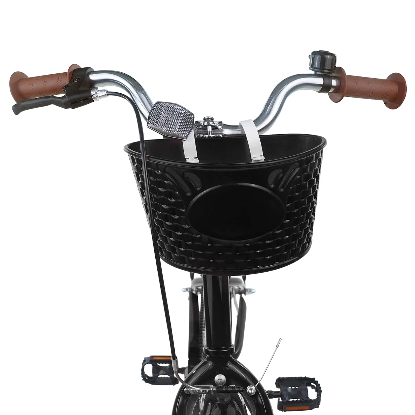 Kinderfahrrad 20 Zoll für 6-11 Jahre alt Schwarz