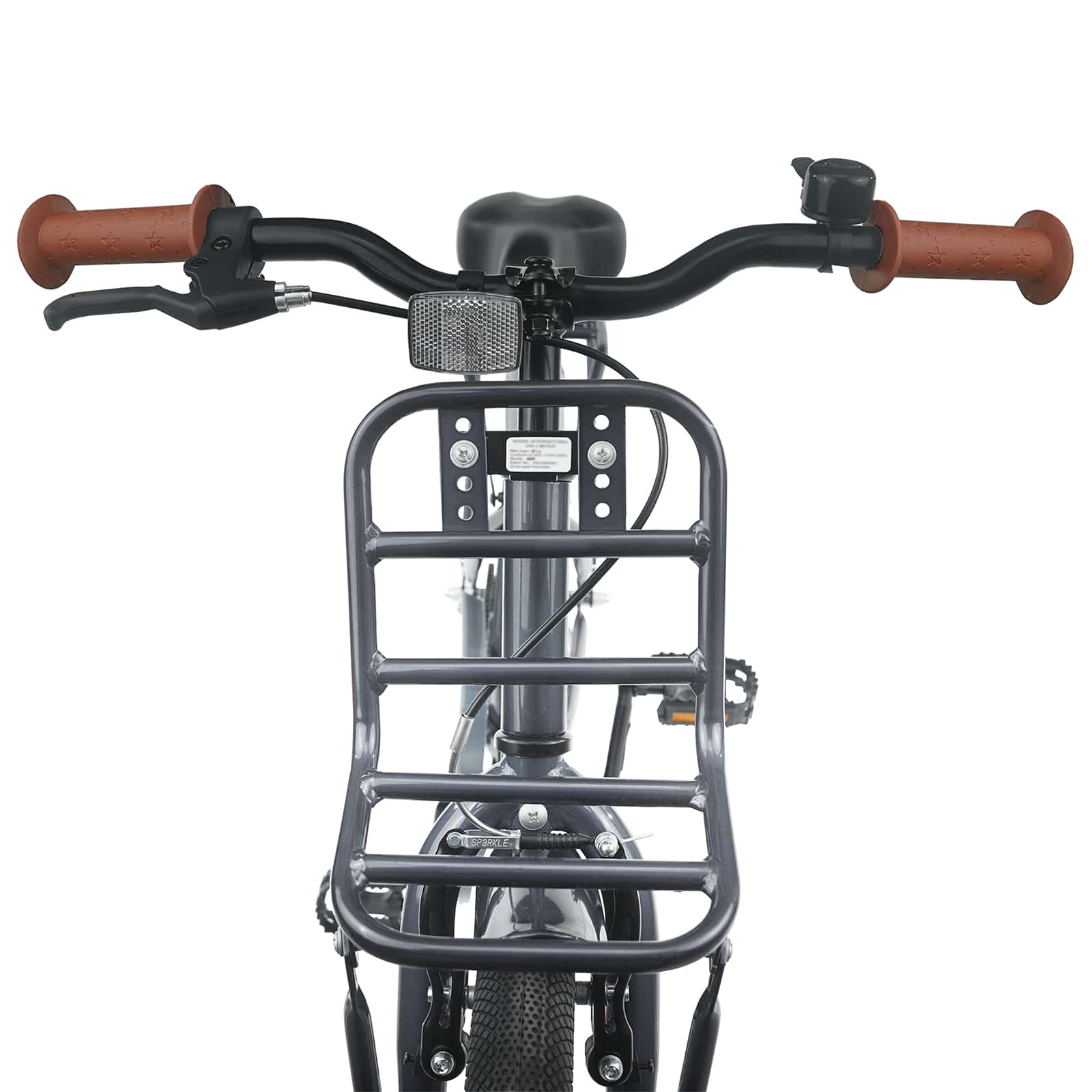 Kinderfahrrad 18 Zoll für 5-7 Jahre alt Schwarz