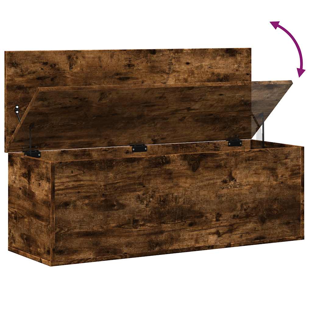 Aufbewahrungstruhe Weiß 84x42x46 cm Holzwerkstoff