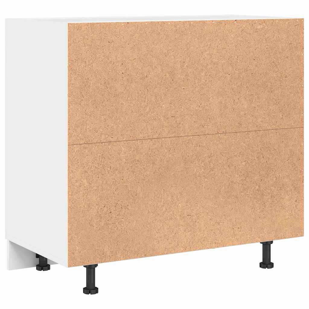 Unterschrank Lyon Weiß 60x46x81,5 cm Holzwerkstoff