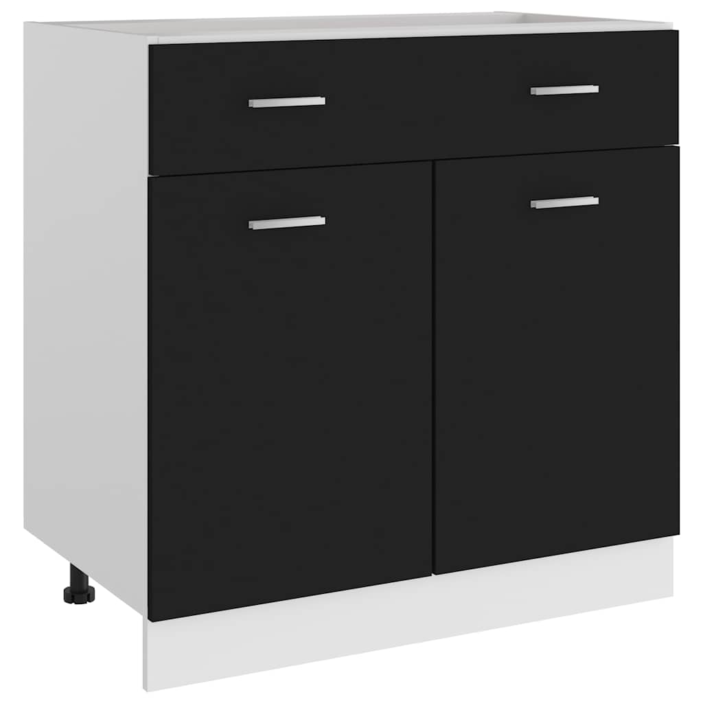 Unterschrank Lyon Weiß 60x46x81,5 cm Holzwerkstoff