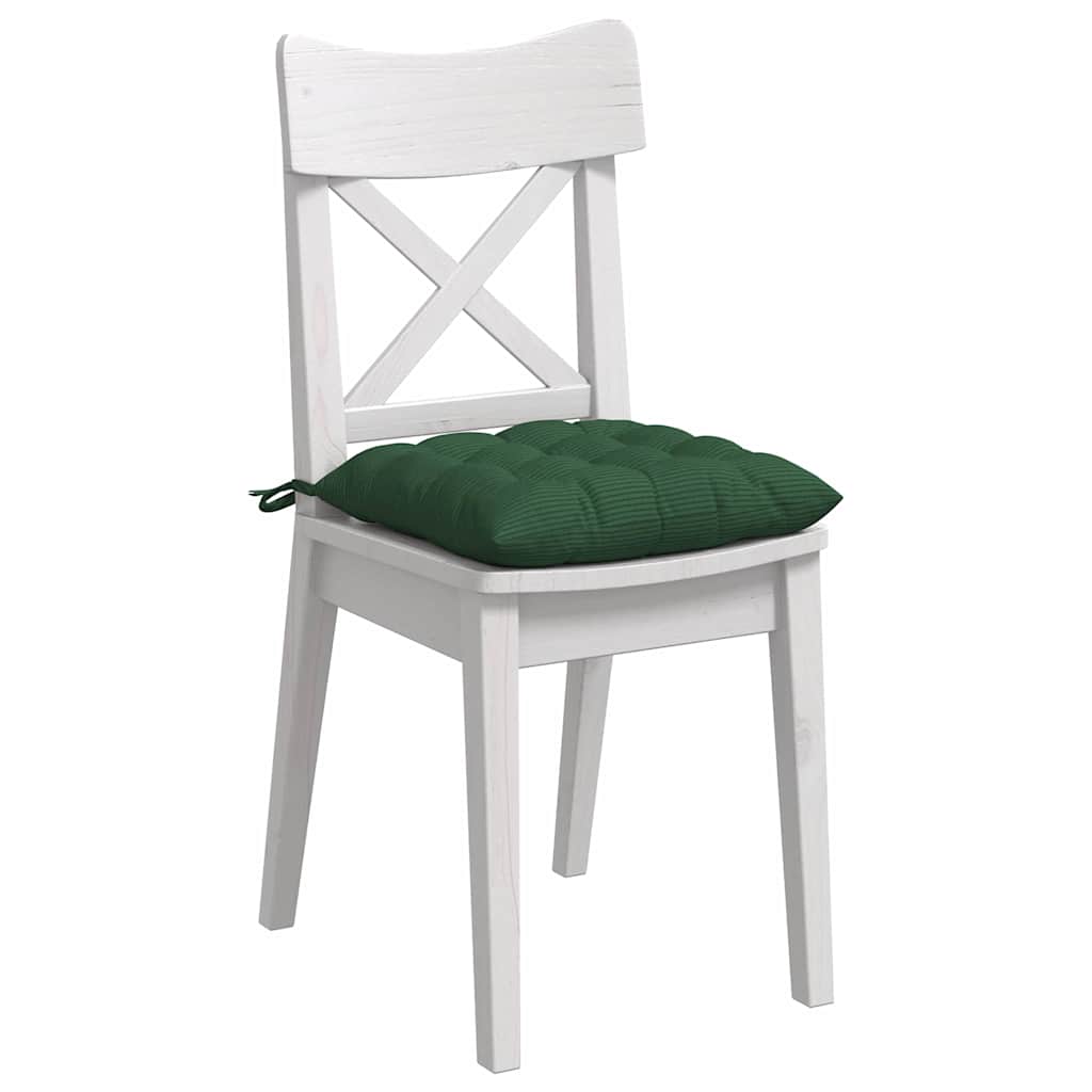 Sitzkissen 4 pcs Hellgrau 40 x 40 x 6 cm Cordstoff