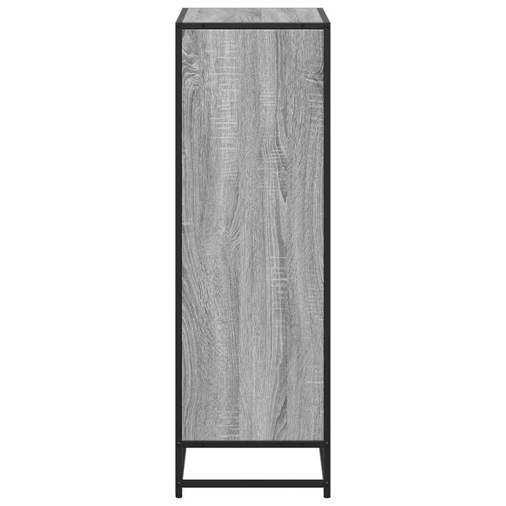 Bücherregal Schwarz 60x35x139 cm Holzwerkstoff