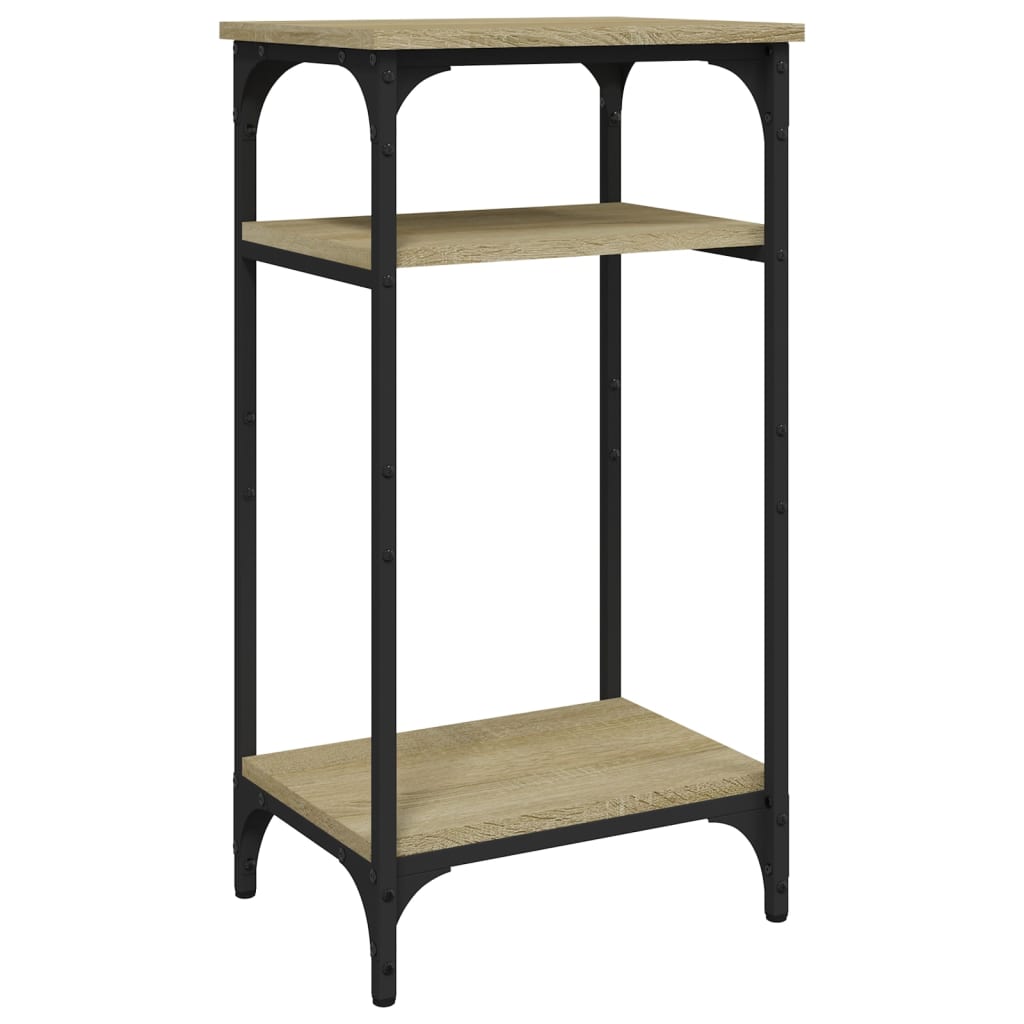 Beistelltisch Schwarz 40x30x75 cm Holzwerkstoff
