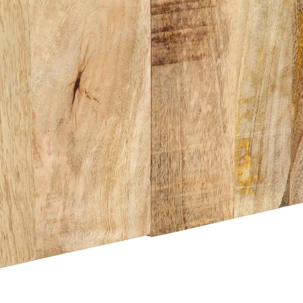 Kopfteil Mehrfarbig 160 cm Massivholz Altholz