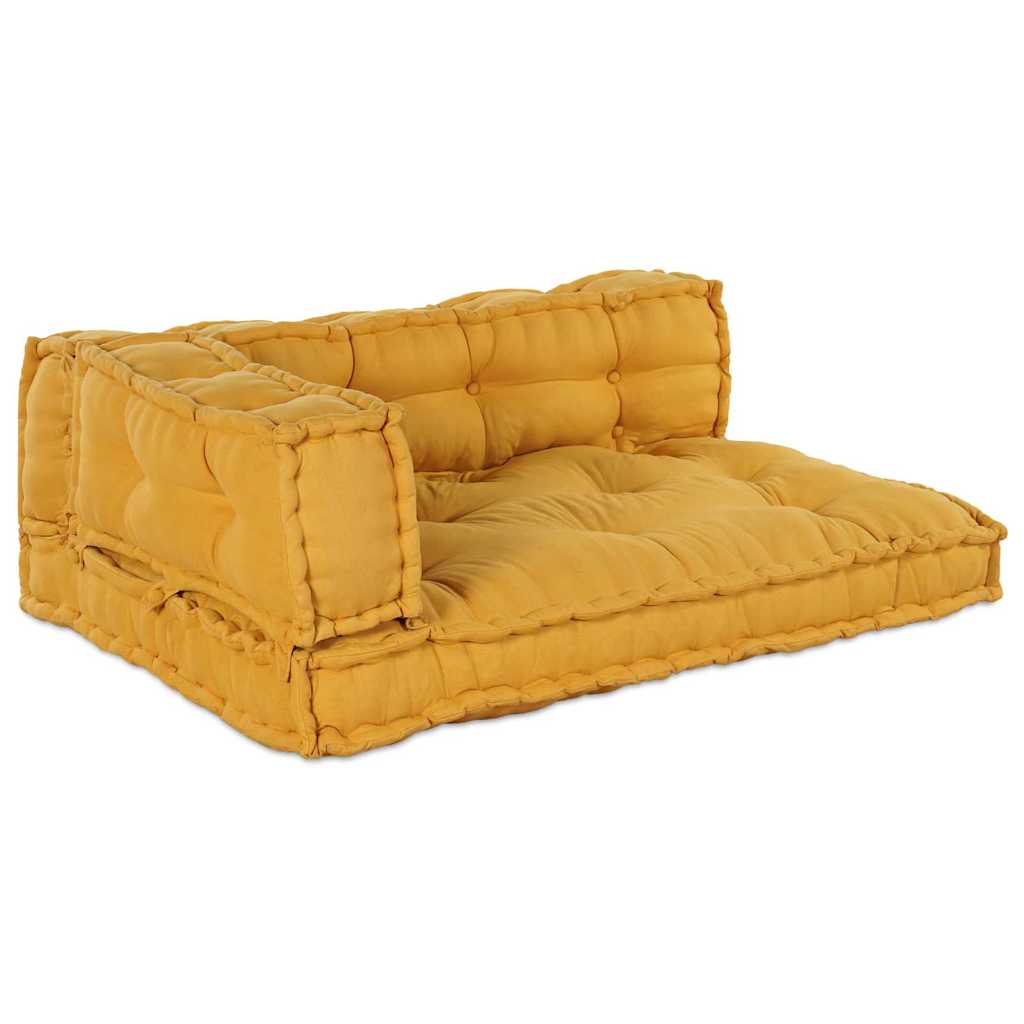 Palettensofa-Auflage Mehrfarbig Stoff Patchwork