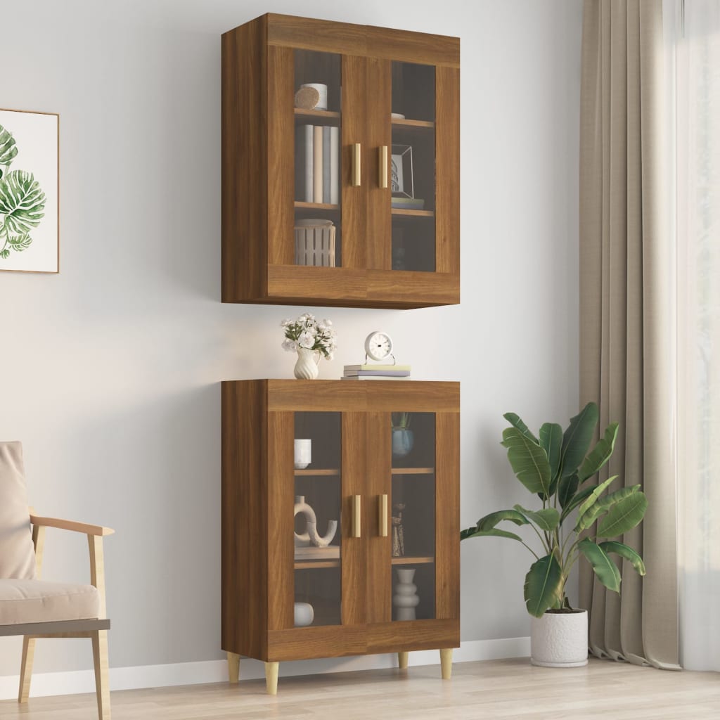 Hängeschrank Weiß 69,5x34x90 cm