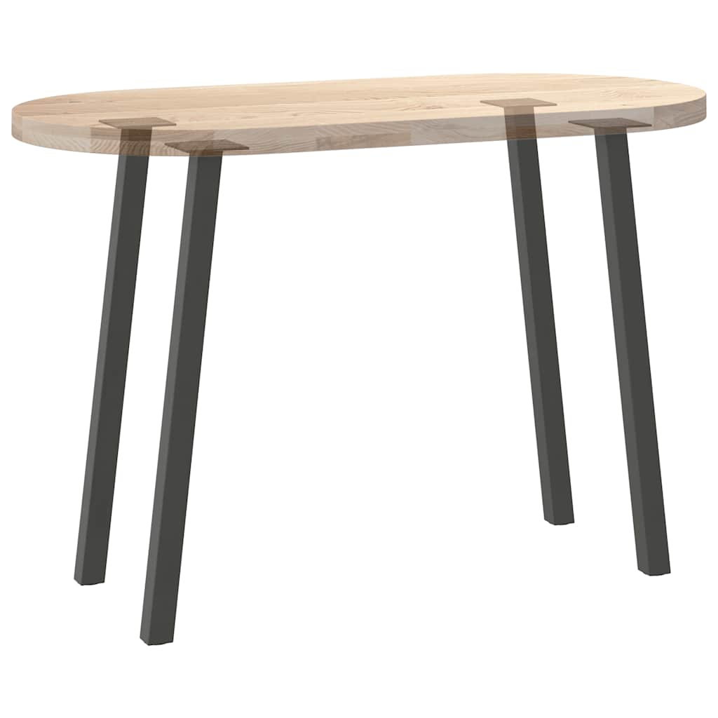 Couchtischbeine 4 Stk. Schwarz 30 cm Stahl