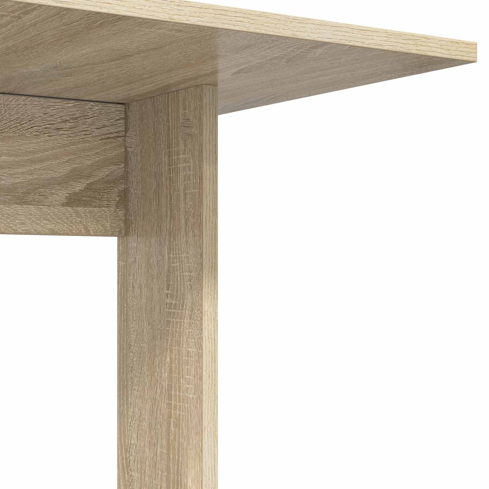 Beistelltisch Weiß 45 x 40 x 62,5 cm Holzwerkstoff