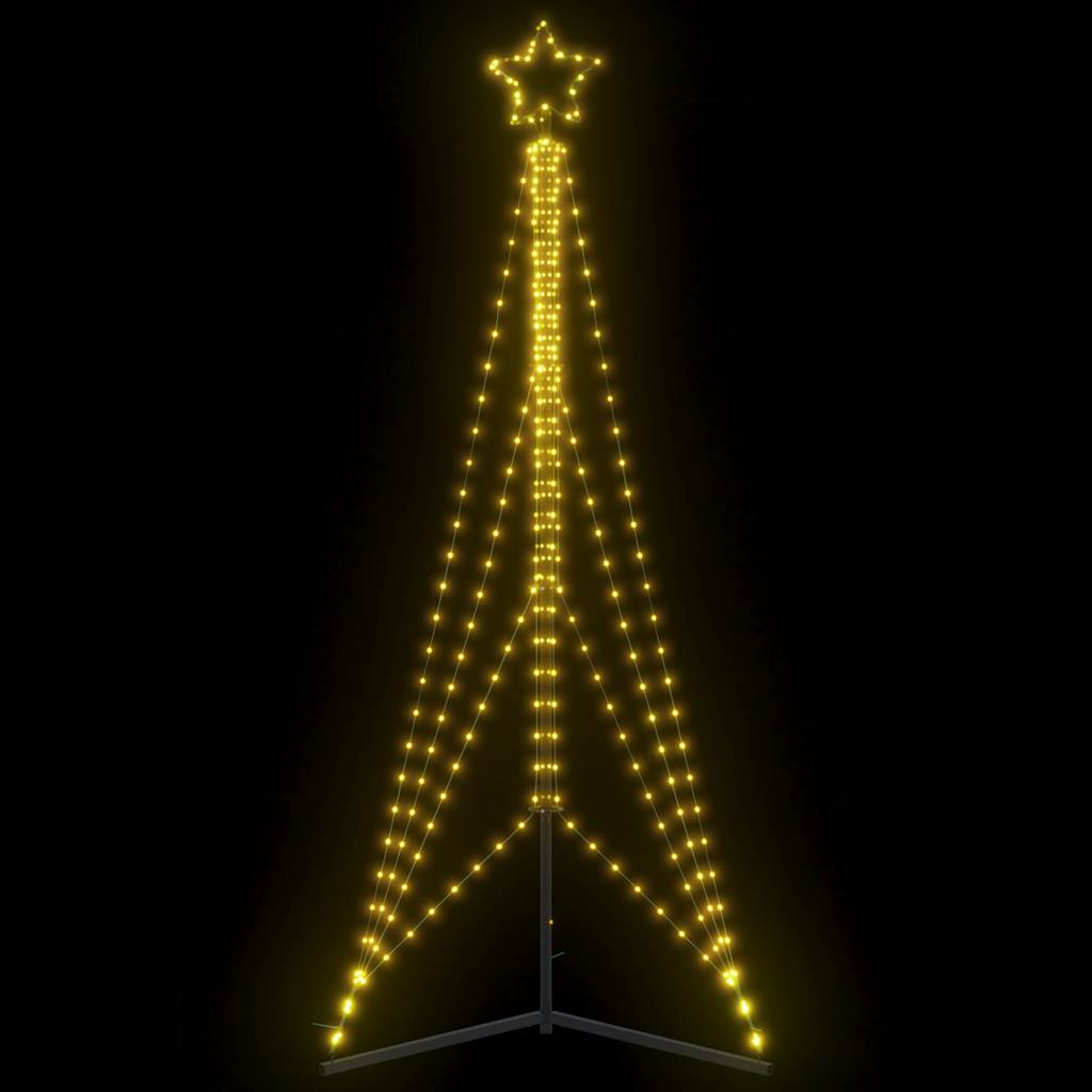 LED Weihnachtsbaum 363 LEDs Warmweiß 182 cm