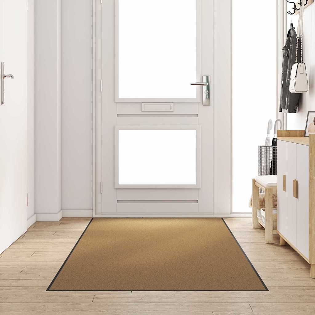Fußmatte Waschbar Anthrazit 120x180 cm