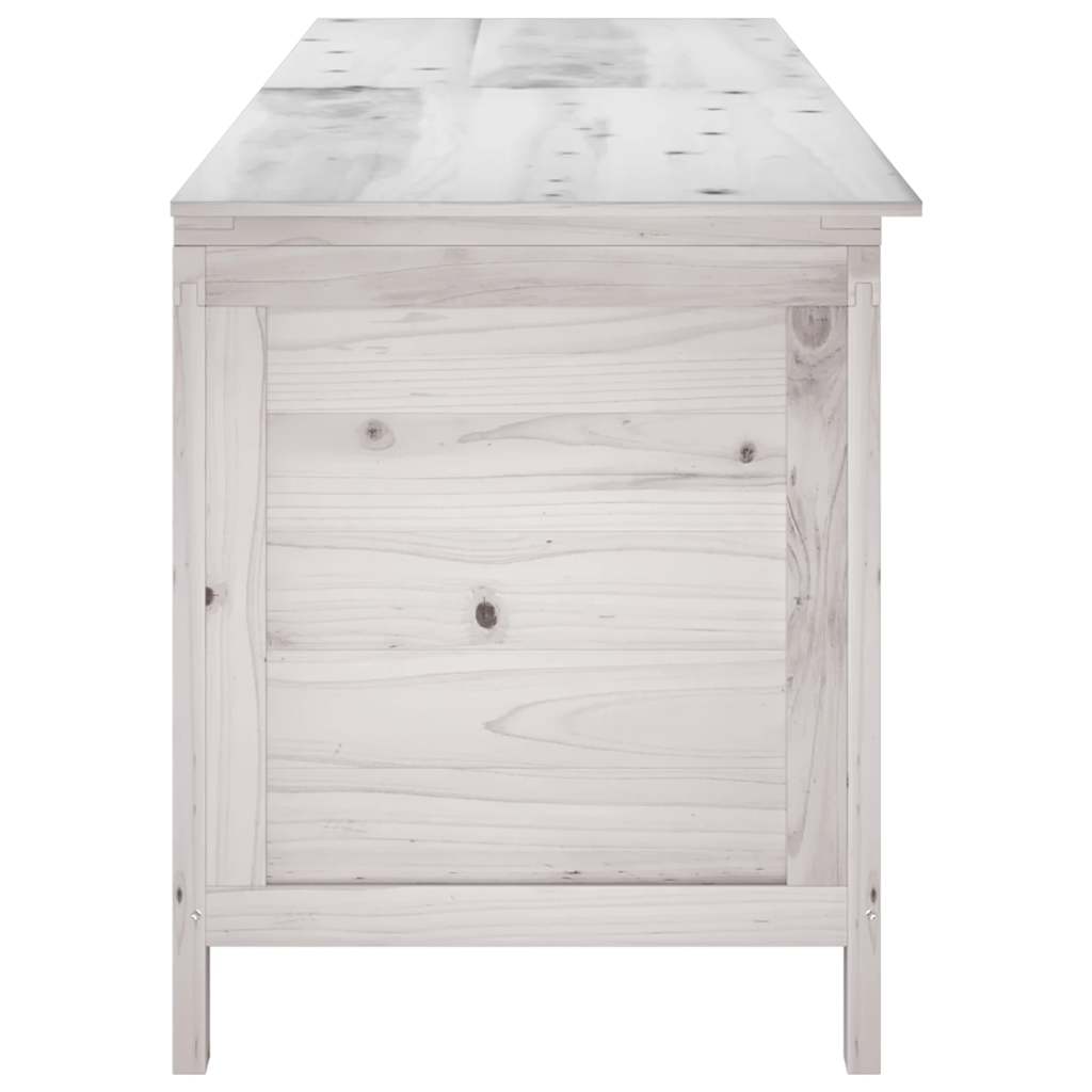 Gartentruhe 50x49x56,5 cm Massivholz Tanne