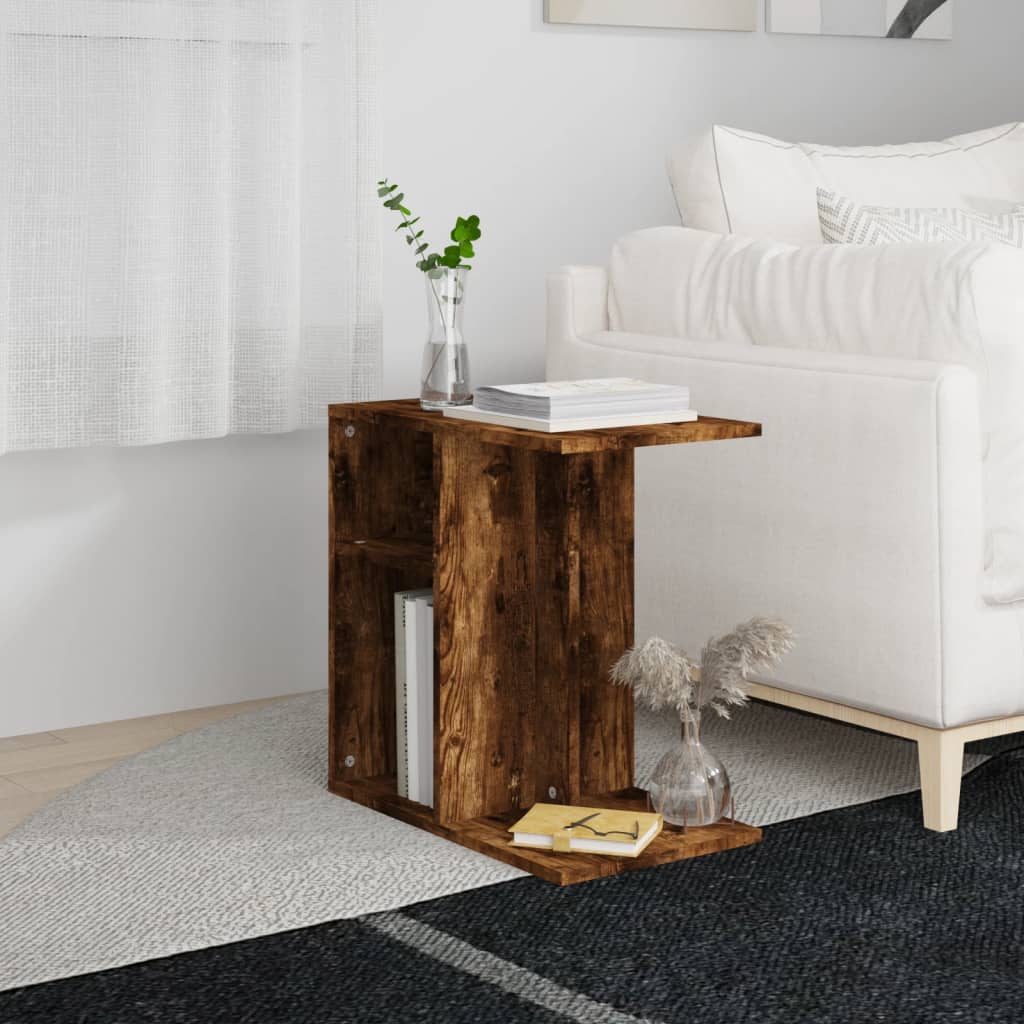 Beistelltisch Weiß 50x30x50 cm Holzwerkstoff