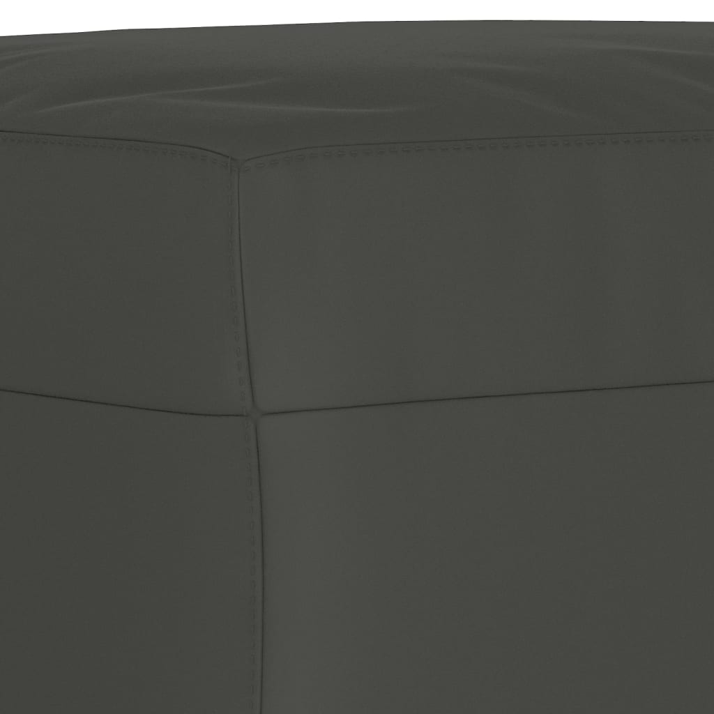Sitzbank Hellgrau 70x35x41 cm Mikrofasergewebe