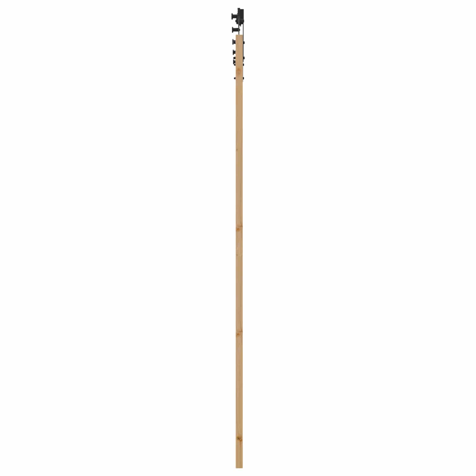 Schiebetür Natur 61 x 198,5 cm Massives Kiefernholz